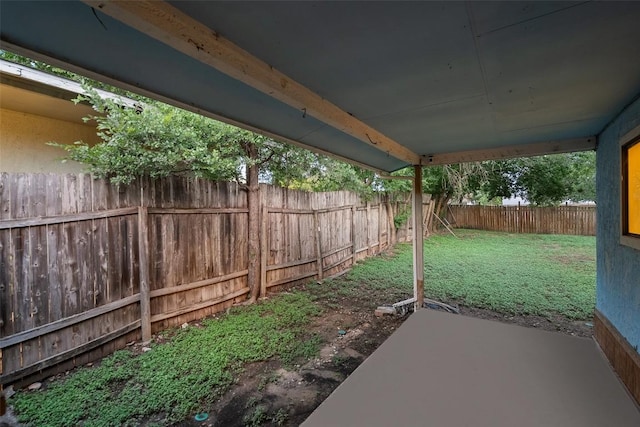 2503 Parker Ln Unit A & B, Austin, TX 78741 - fenced backyard featuring a patio