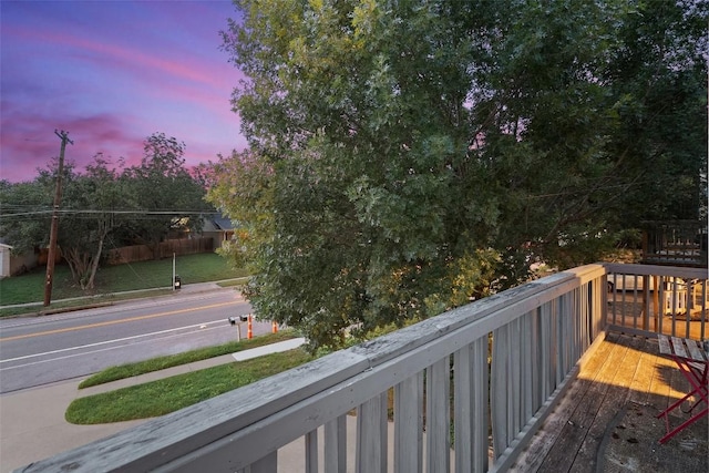 2503 Parker Ln Unit A & B, Austin, TX 78741 - view of wooden terrace