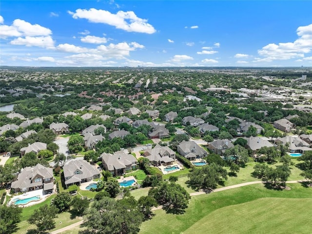 15208 Sunningdale St, Austin, TX 78717 - aerial view of residential area with a pool