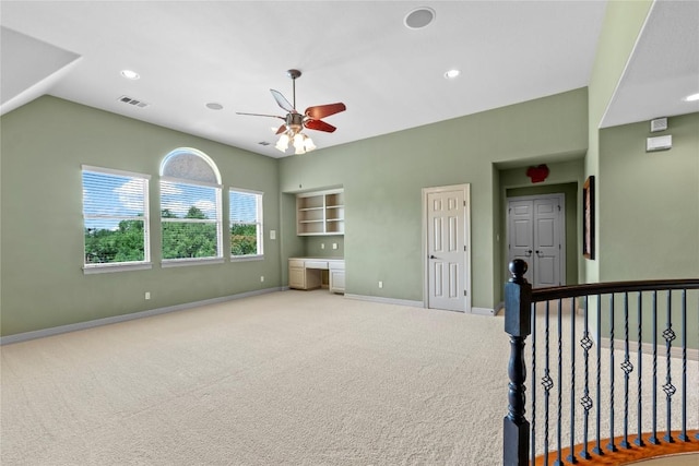 15208 Sunningdale St, Austin, TX 78717 - unfurnished bedroom featuring carpet, recessed lighting, and ceiling fan
