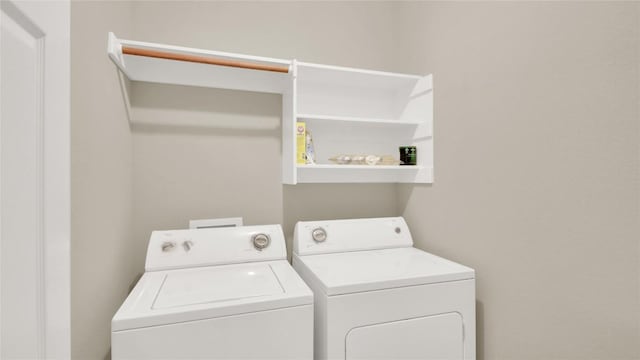 11017 Casitas Dr, Austin, TX 78717 - washroom featuring separate washer and dryer