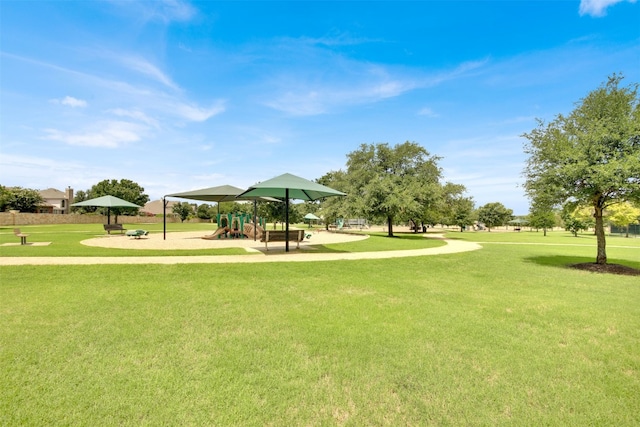 11017 Casitas Dr, Austin, TX 78717 - view of property's community with a lawn