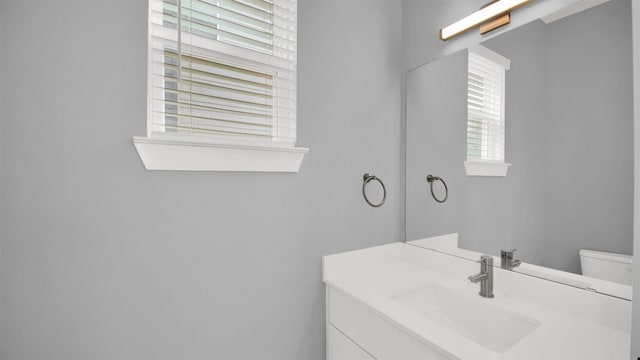 1104 Begonia Ter Unit 2, Austin, TX 78741 - bathroom with vanity and toilet