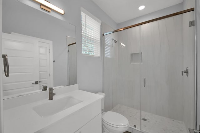 1104 Begonia Ter Unit 2, Austin, TX 78741 - full bath featuring vanity and a shower stall