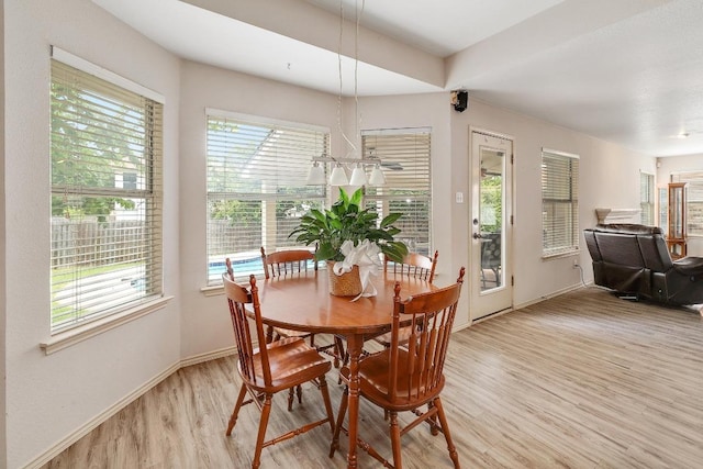 15433 Ozone Pl, Austin, TX 78728 - dining space with plenty of natural light and light wood-type flooring