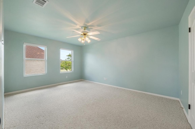 4700 River Place Blvd Unit 3, Austin, TX 78730 - carpeted empty room featuring a ceiling fan and baseboards