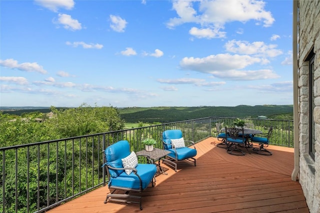 4700 River Place Blvd Unit 3, Austin, TX 78730 - deck with outdoor dining area