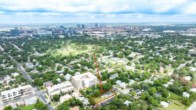 1909 E 14th St, Austin, TX 78702 - view of urban area featuring property boundaries highlighted