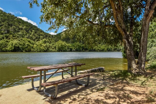 12600 Grimes Ranch Ct, Austin, TX 78732 - surrounding community with a wooded view and a water view