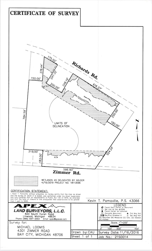 Listing photo 3 for 0 Zimmer Rd Unit 1.27, Acres, Bay City MI 48706