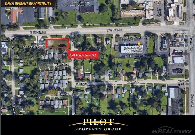 11370 10 Mile Rd, Warren MI, 48089 land for sale