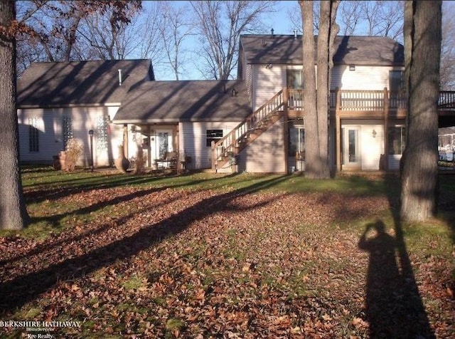 view of back of house