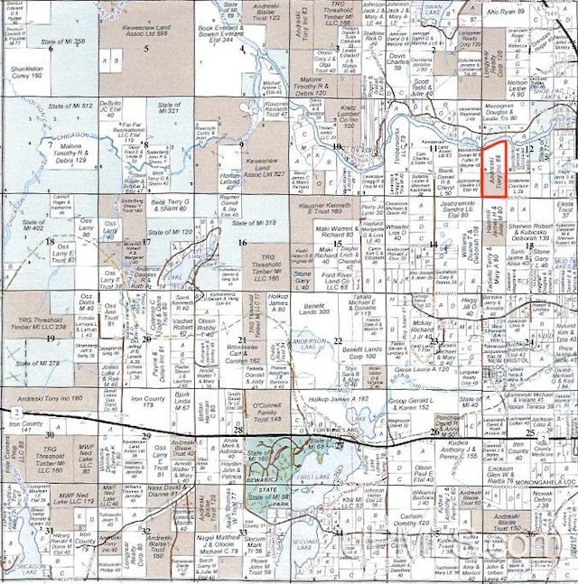 Listing photo 3 for TBD Soderena Rd, Crystal Falls MI 49920