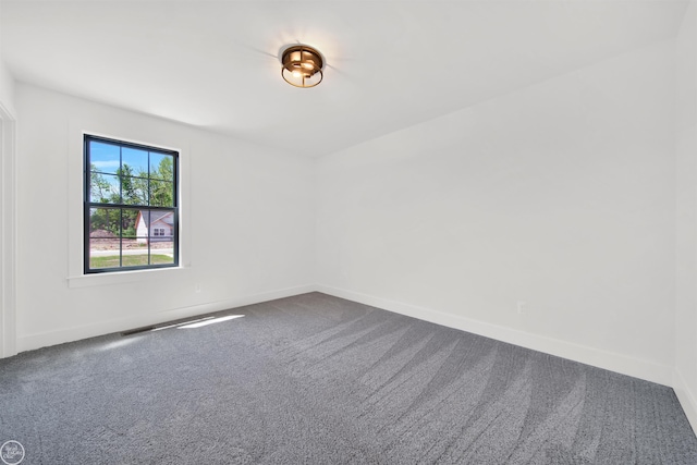 empty room featuring carpet floors