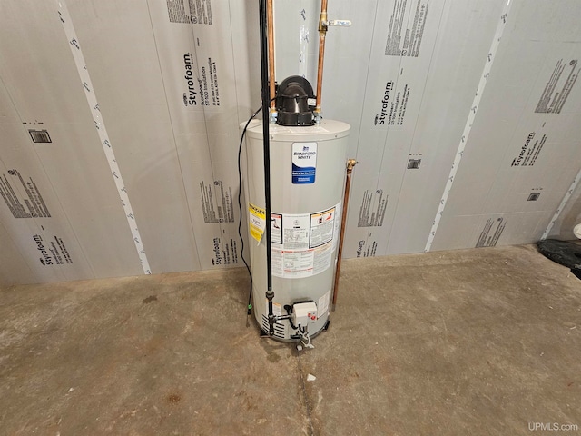 utilities with gas water heater