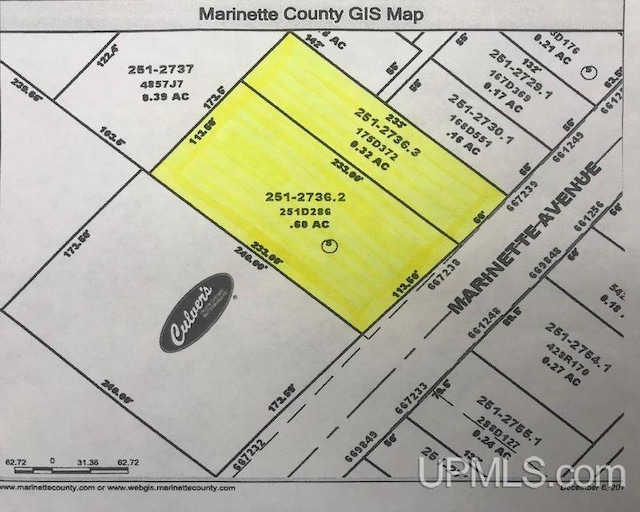 1215-1217 Marinette Ave, Marinette C-Wi WI, 54143 land for sale