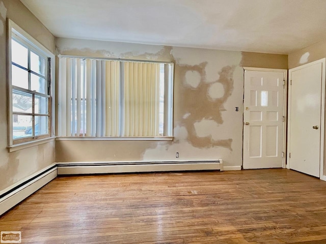 foyer entrance featuring light hardwood / wood-style floors