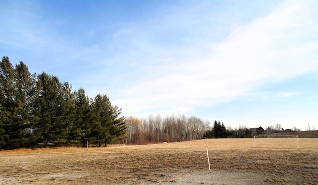 view of nature featuring a rural view