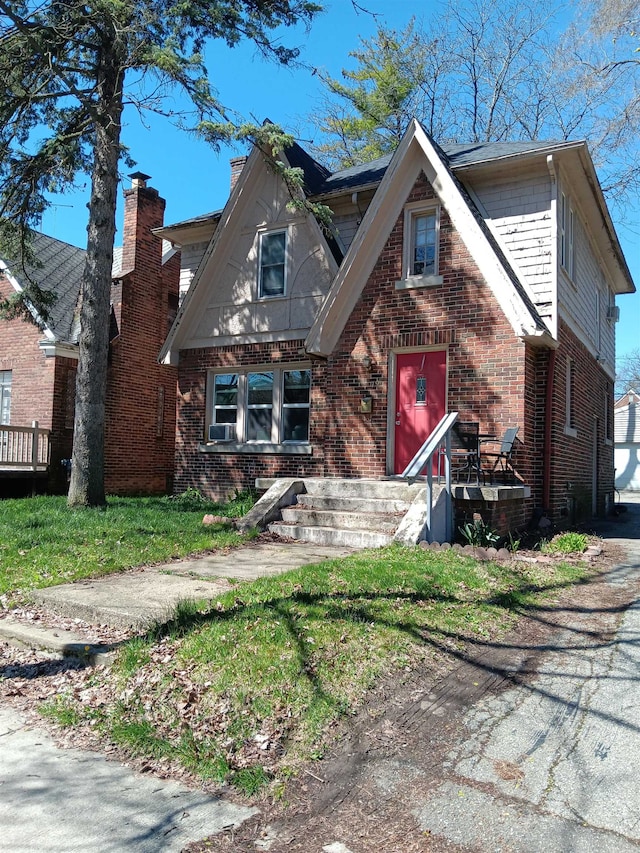 view of tudor house