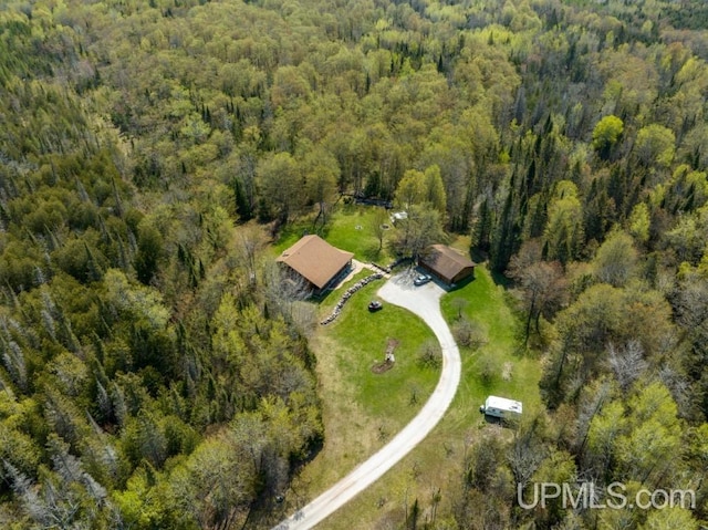 view of birds eye view of property