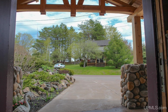 view of patio