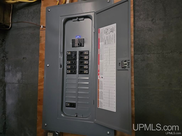 utilities with electric panel