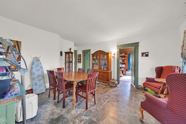 view of dining area