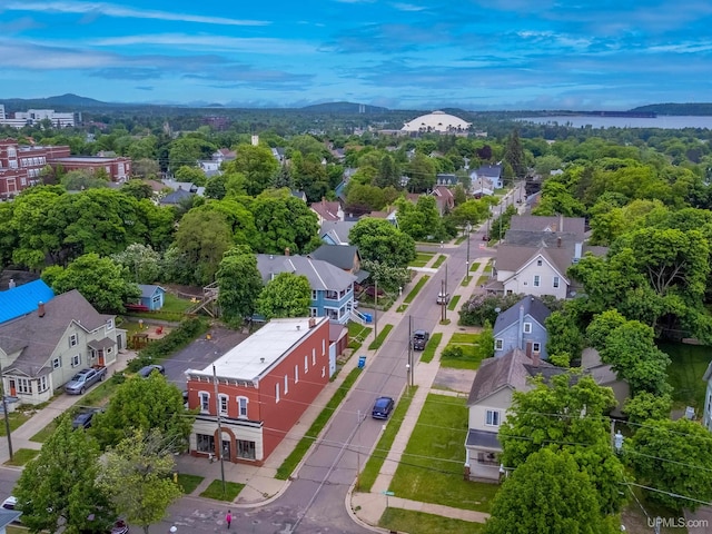 drone / aerial view