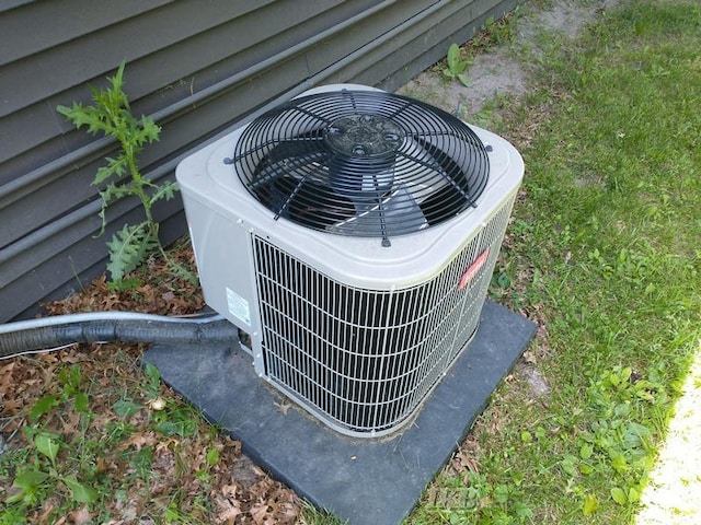 exterior details with cooling unit