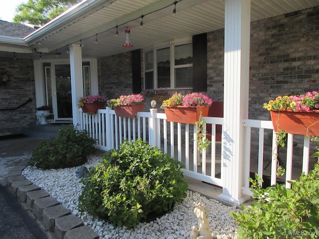 view of patio / terrace featuring a porch