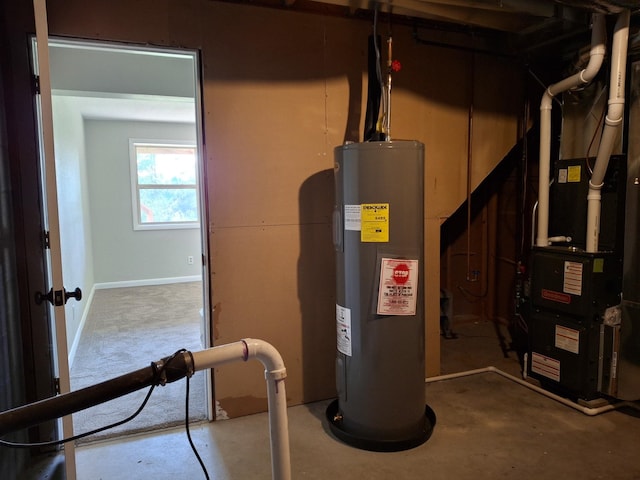 utilities with electric water heater