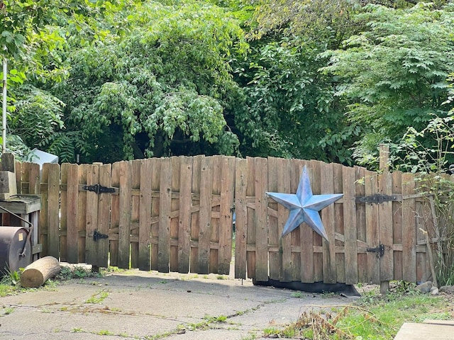 view of gate