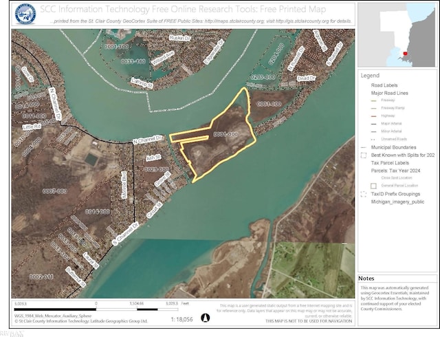 407-425 N Channel Dr, Harsens Island MI, 48028 land for sale