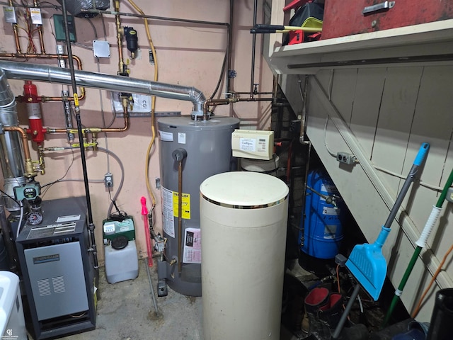 utilities with gas water heater