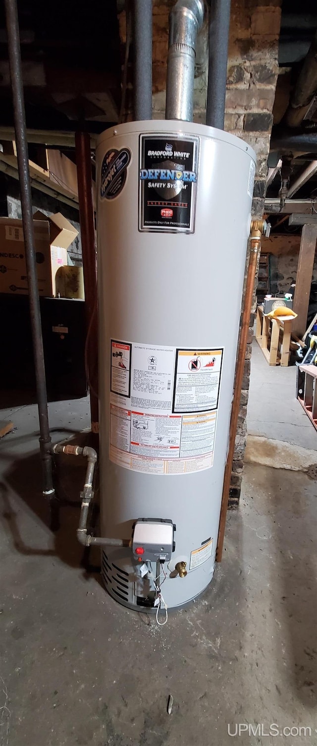 utilities featuring water heater