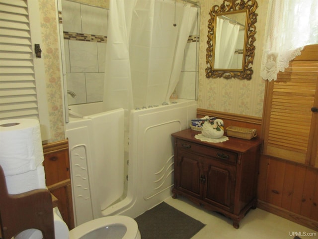 bathroom with toilet