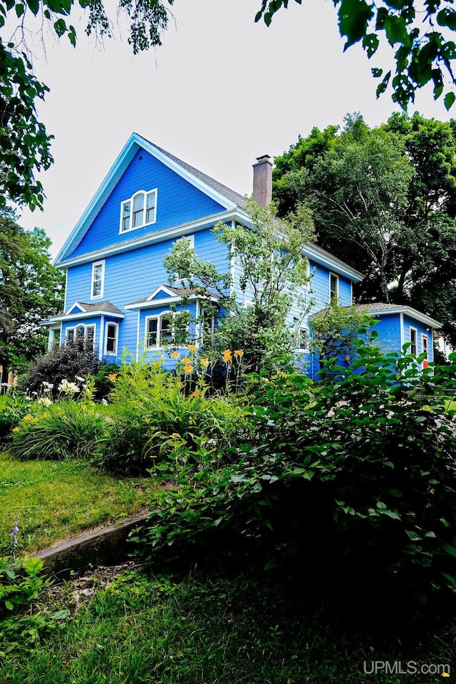 view of rear view of house