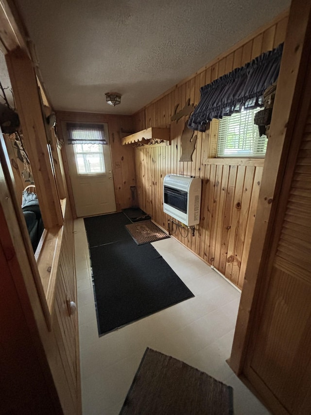 view of stable featuring heating unit