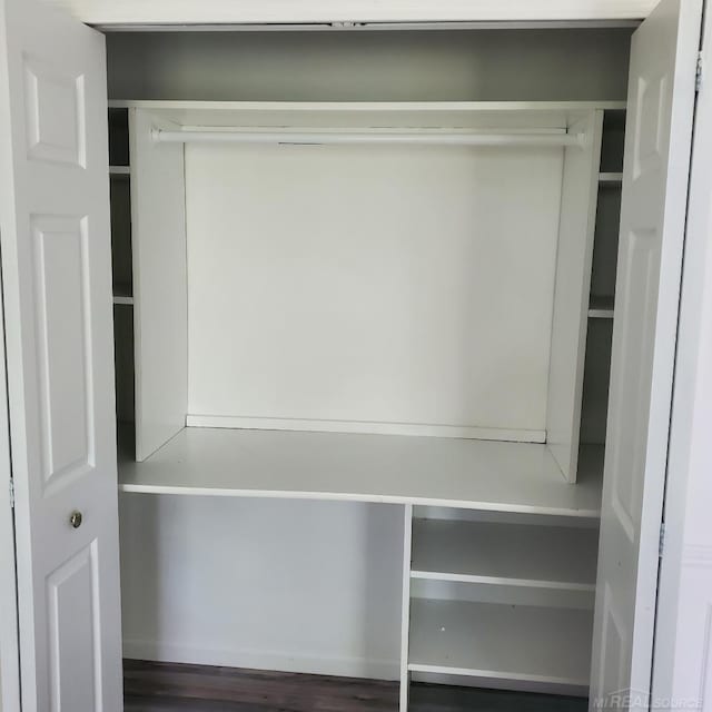 view of closet