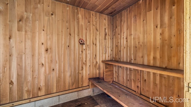 view of sauna / steam room