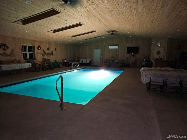 view of pool