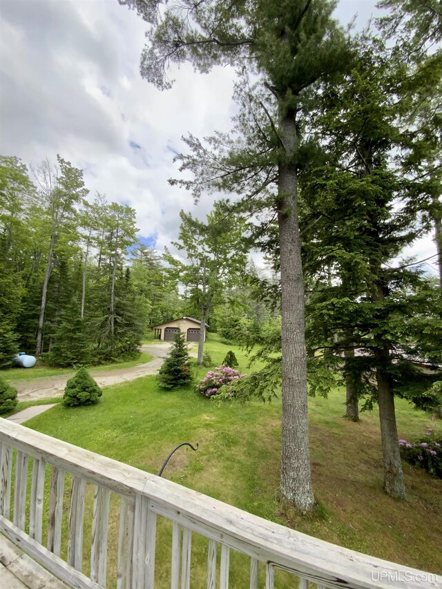 view of yard