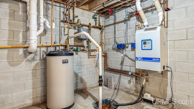 utilities with water heater