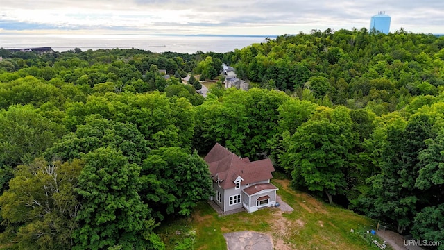 aerial view