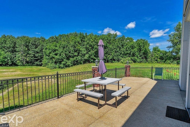 view of patio / terrace