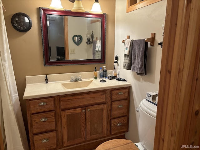 14998 N Superior Rd, Houghton, MI 49931 - bathroom featuring toilet and vanity