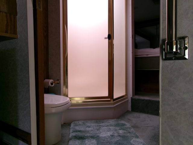 bathroom with toilet