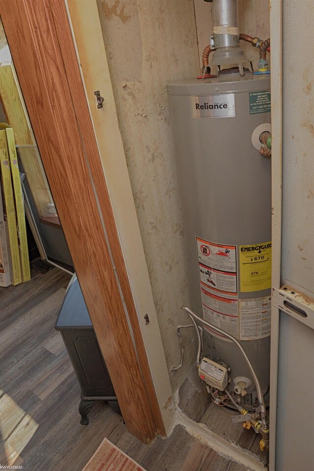 utilities with gas water heater