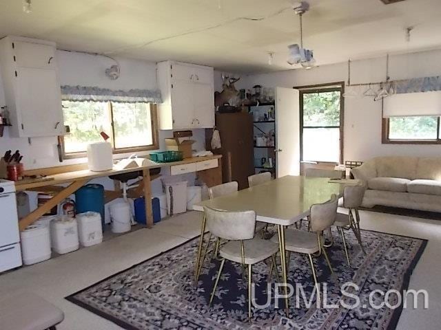 view of dining room