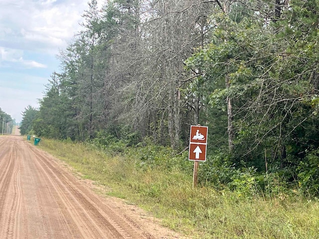 view of road